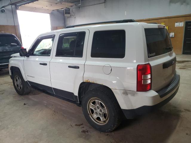 1C4NJPBA0GD678042 - 2016 JEEP PATRIOT SPORT WHITE photo 2