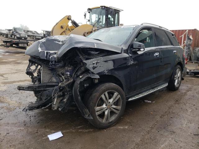 4JGDA5HBXDA135273 - 2013 MERCEDES-BENZ ML 350 4MATIC BLACK photo 1