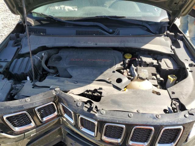 3C4NJDCB1HT671750 - 2017 JEEP COMPASS LIMITED Կանաչ լուսանկար 12