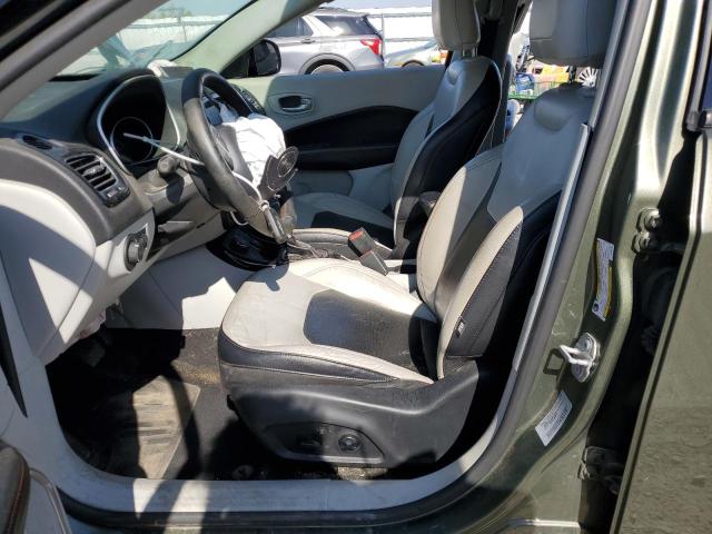 3C4NJDCB1HT671750 - 2017 JEEP COMPASS LIMITED Կանաչ լուսանկար 7