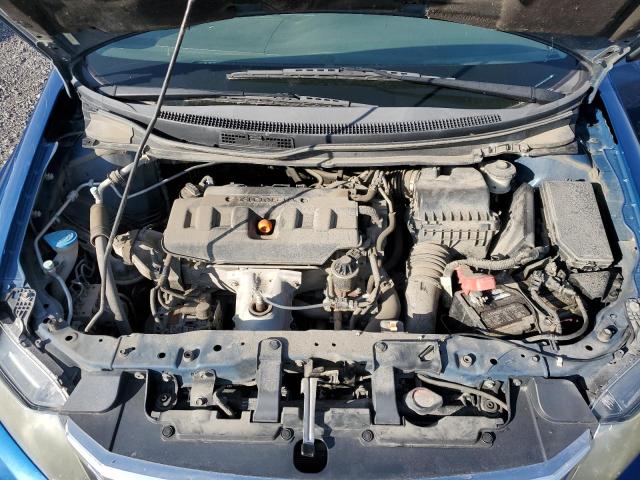 2HGFB2F49CH031825 - 2012 HONDA CIVIC LX BLUE photo 11