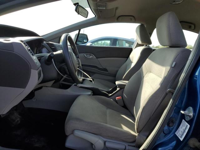 2HGFB2F49CH031825 - 2012 HONDA CIVIC LX BLUE photo 7