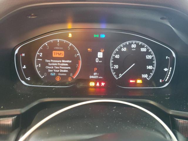 1HGCV1F3XNA041647 - 2022 HONDA ACCORD SPORT SILVER photo 9