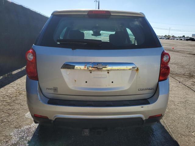 2GNFLCEK3C6223214 - 2012 CHEVROLET EQUINOX LS SILVER photo 6