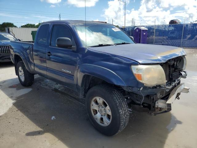 5TETU62N78Z475573 - 2008 TOYOTA TACOMA PRERUNNER ACCESS CAB BLUE photo 4