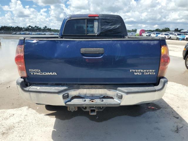 5TETU62N78Z475573 - 2008 TOYOTA TACOMA PRERUNNER ACCESS CAB BLUE photo 6