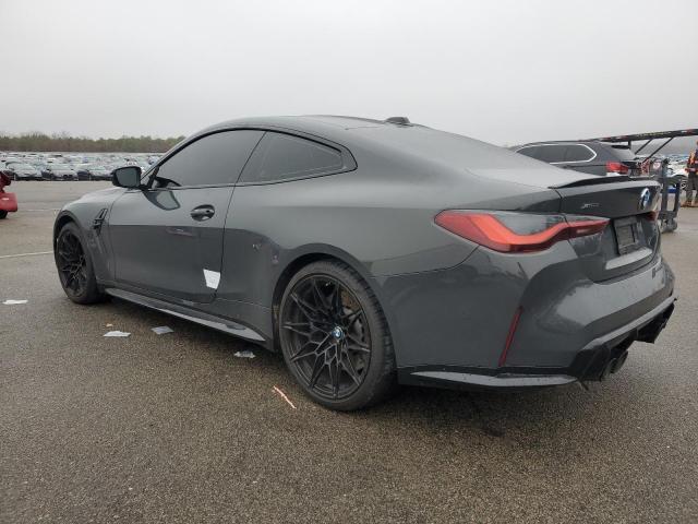 WBS43AZ01RCR15588 - 2024 BMW M4 COMPETITION CHARCOAL photo 2