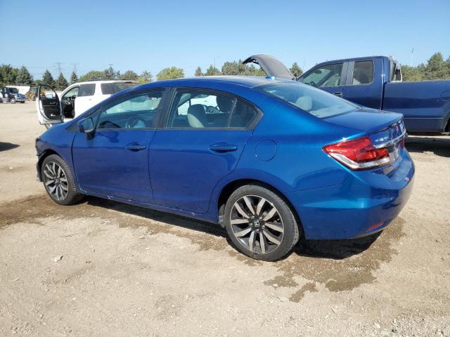 19XFB2F94EE045642 - 2014 HONDA CIVIC EXL Көк фото 2