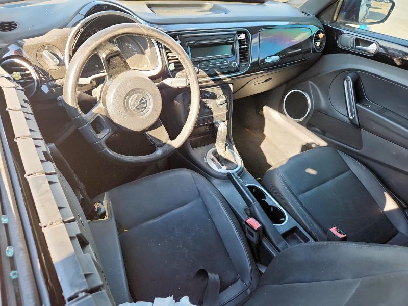 3VWJP7AT9CM606722 - 2012 VOLKSWAGEN BEETLE BLACK photo 8