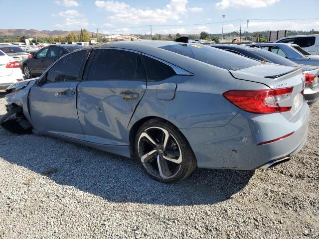 1HGCV1F34NA052692 - 2022 HONDA ACCORD SPORT GRAY photo 2