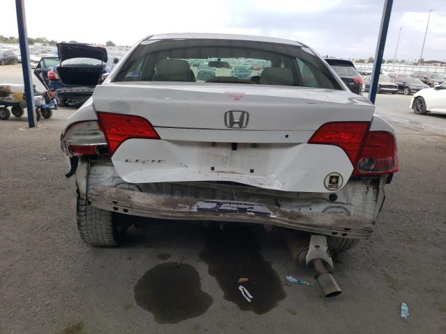 2HGFA16597H315452 - 2007 HONDA CIVIC LX Ağ foto 6