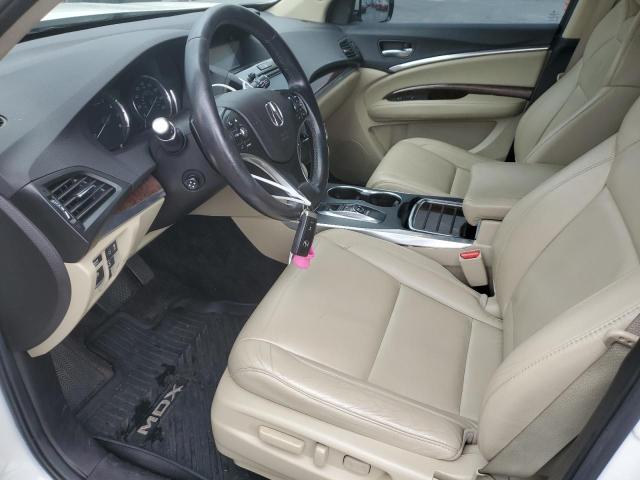 5J8YD4H52JL009721 - 2018 ACURA MDX TECHNOLOGY Weiß Foto 7