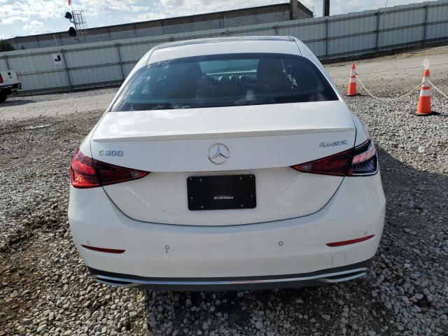 W1KAF4HB9SR266136 - 2025 MERCEDES-BENZ C 300 4MATIC WHITE photo 6