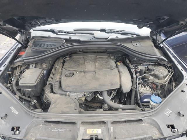 4JGDA5HB5FA519240 - 2015 MERCEDES-BENZ ML 350 4MATIC BLUE photo 12