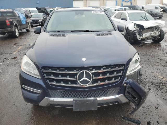 4JGDA5HB5FA519240 - 2015 MERCEDES-BENZ ML 350 4MATIC BLUE photo 5