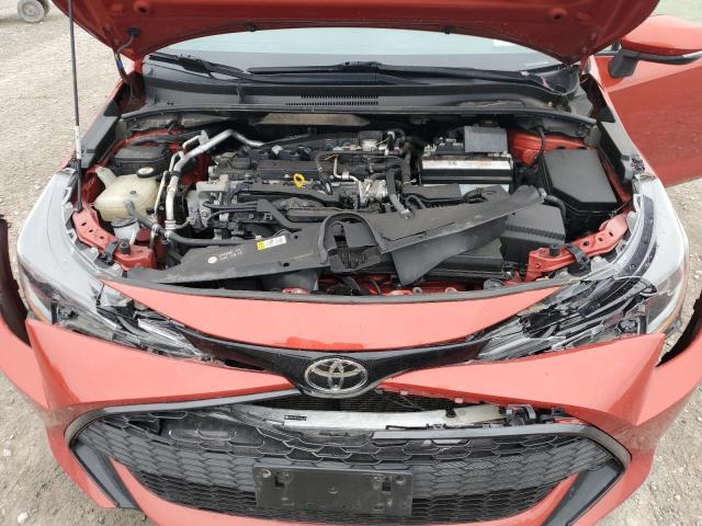 JTNK4RBE9K3001719 - 2019 TOYOTA COROLLA SE Kırmızı fotoğraf 11