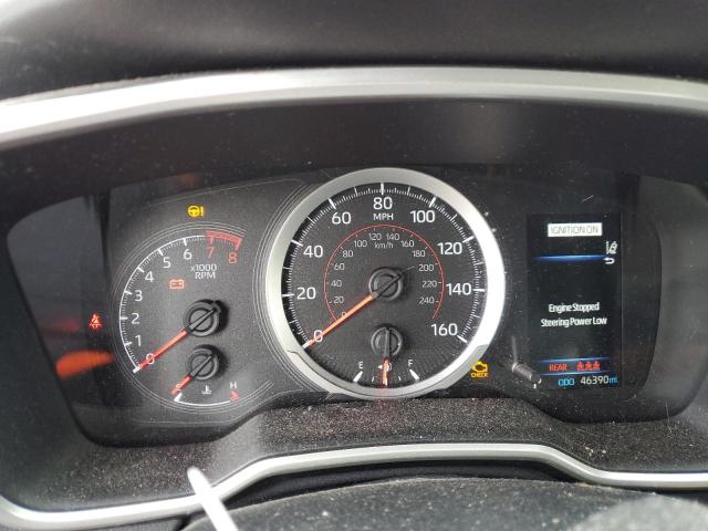 JTNK4RBE9K3001719 - 2019 TOYOTA COROLLA SE Kırmızı fotoğraf 9