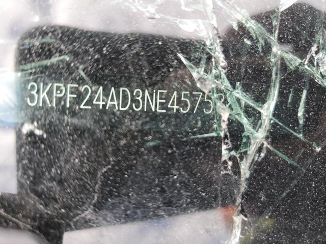 3KPF24AD3NE457588 - 2022 KIA FORTE FE RED photo 12