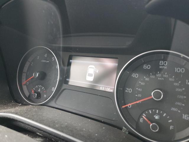 3KPF24AD3NE457588 - 2022 KIA FORTE FE RED photo 9