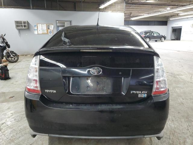 JTDKB20U183373687 - 2008 TOYOTA PRIUS BLACK photo 6