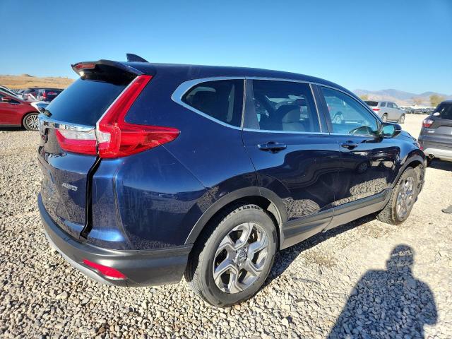 2HKRW2H89HH670768 - 2017 HONDA CR-V EXL ლურჯი ფოტო 3