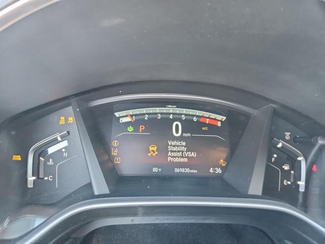 2HKRW2H89HH670768 - 2017 HONDA CR-V EXL ლურჯი ფოტო 9