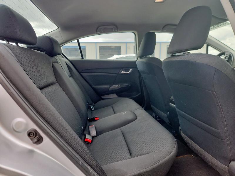 2HGFB2F57FH559554 - 2015 HONDA CIVIC LX 银色 照片 10