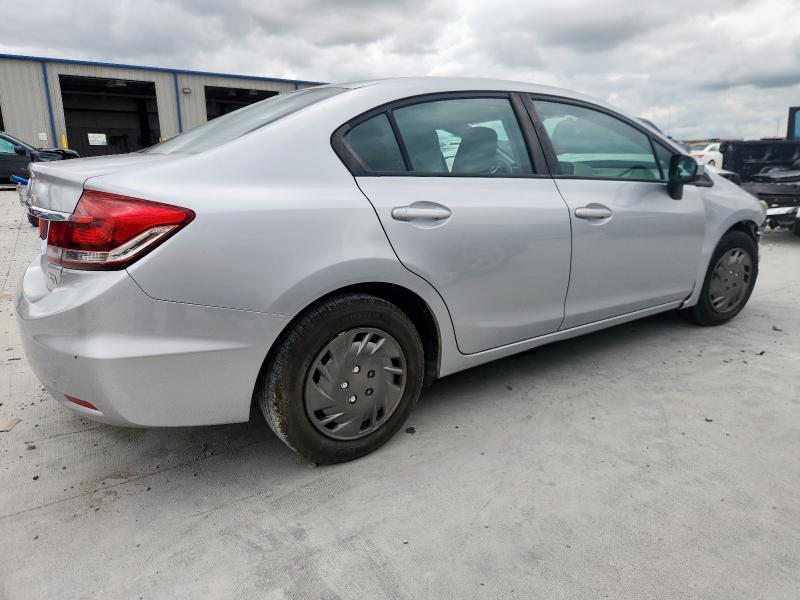 2HGFB2F57FH559554 - 2015 HONDA CIVIC LX 银色 照片 3