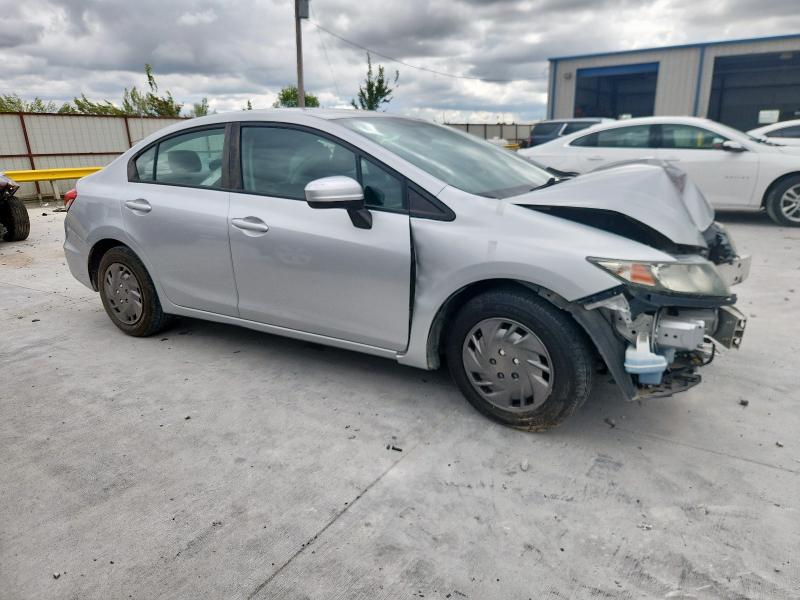 2HGFB2F57FH559554 - 2015 HONDA CIVIC LX 银色 照片 4