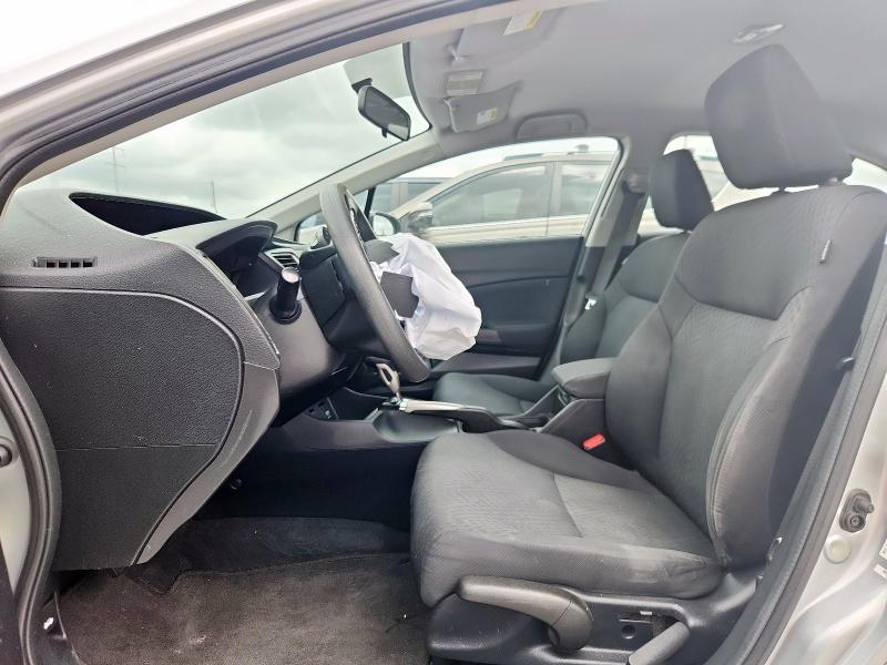 2HGFB2F57FH559554 - 2015 HONDA CIVIC LX 银色 照片 7