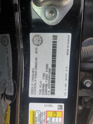 2HGFE2F54PH109689 - 2023 HONDA CIVIC SPORT Qara foto 12