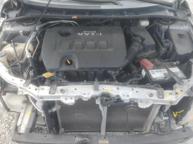 1NXBU4EE3AZ218187 - 2010 TOYOTA COROLLA BASE 银色 照片 11