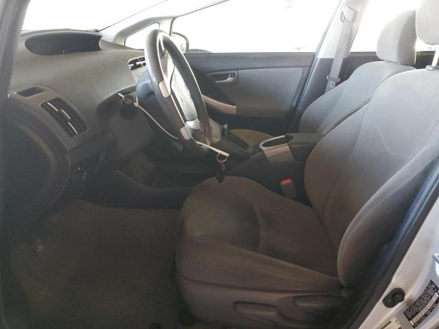 JTDKN3DU8F0446320 - 2015 TOYOTA PRIUS SILVER photo 7
