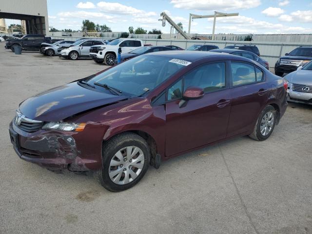 2012 HONDA CIVIC LX, 