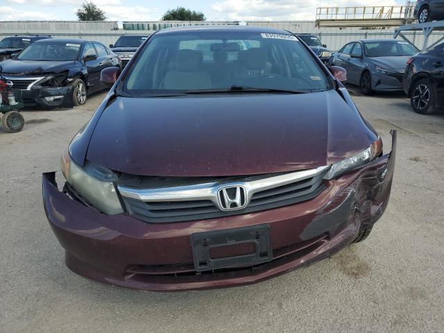 19XFB2F50CE104891 - 2012 HONDA CIVIC LX RED photo 5