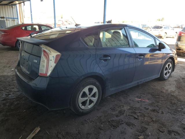 JTDKN3DU8D1730229 - 2013 TOYOTA PRIUS BLUE photo 3