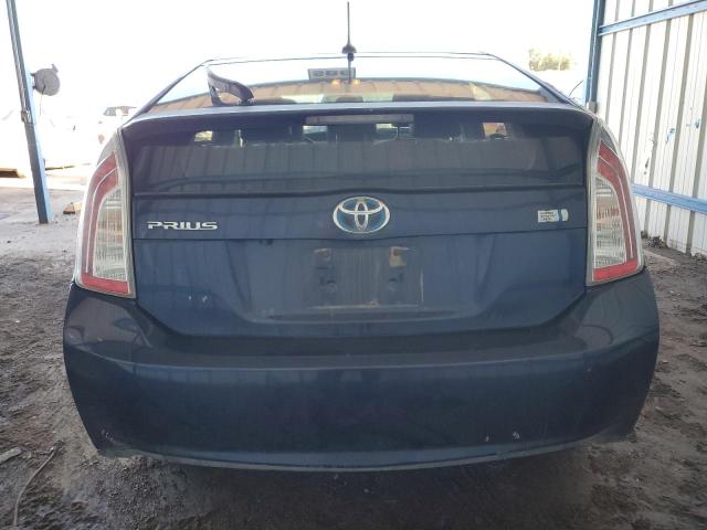 JTDKN3DU8D1730229 - 2013 TOYOTA PRIUS BLUE photo 6