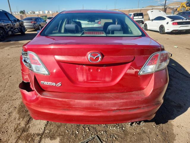 1YVHZ8BHXB5M18303 - 2011 MAZDA 6 I BURGUNDY photo 6