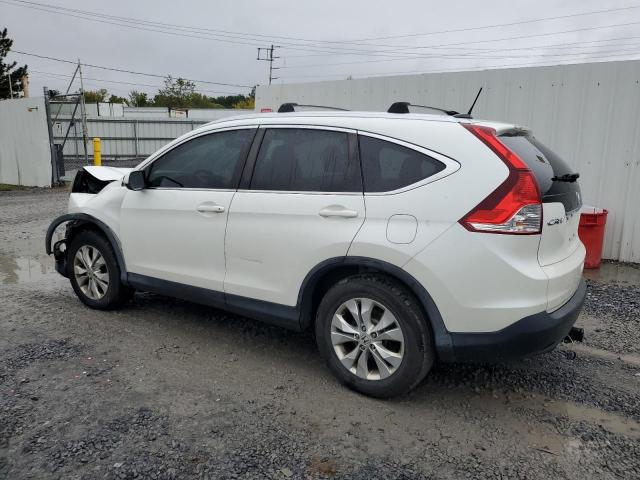 5J6RM4H76EL118106 - 2014 HONDA CR-V EXL أبيض صورة 2
