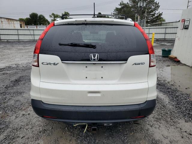 5J6RM4H76EL118106 - 2014 HONDA CR-V EXL أبيض صورة 6