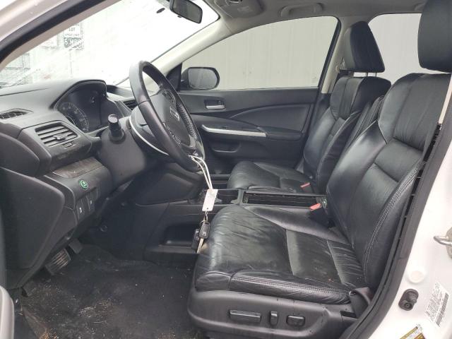 5J6RM4H76EL118106 - 2014 HONDA CR-V EXL أبيض صورة 7