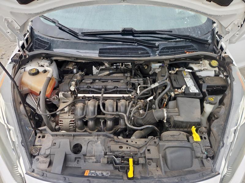 3FADP4EJ3HM129306 - 2017 FORD FIESTA SE WHITE photo 12