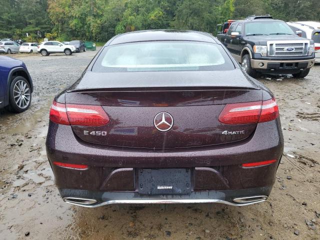 WDD1J6JB5LF125121 - 2020 MERCEDES-BENZ E 450 4MATIC MAROON photo 6