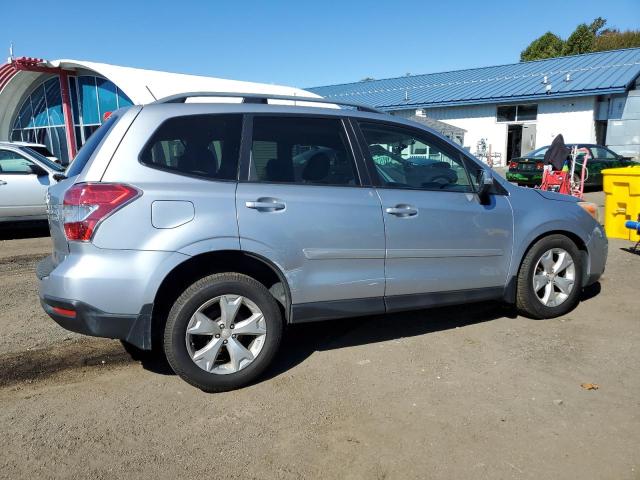 JF2SJAEC1EH559016 - 2014 SUBARU FORESTER 2.5I PREMIUM SILVER photo 3