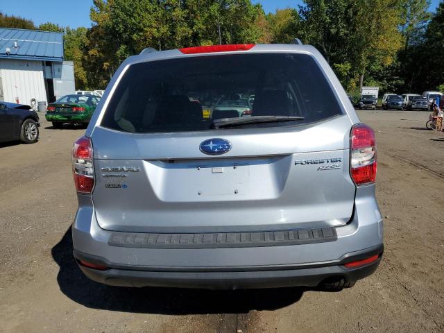 JF2SJAEC1EH559016 - 2014 SUBARU FORESTER 2.5I PREMIUM SILVER photo 6