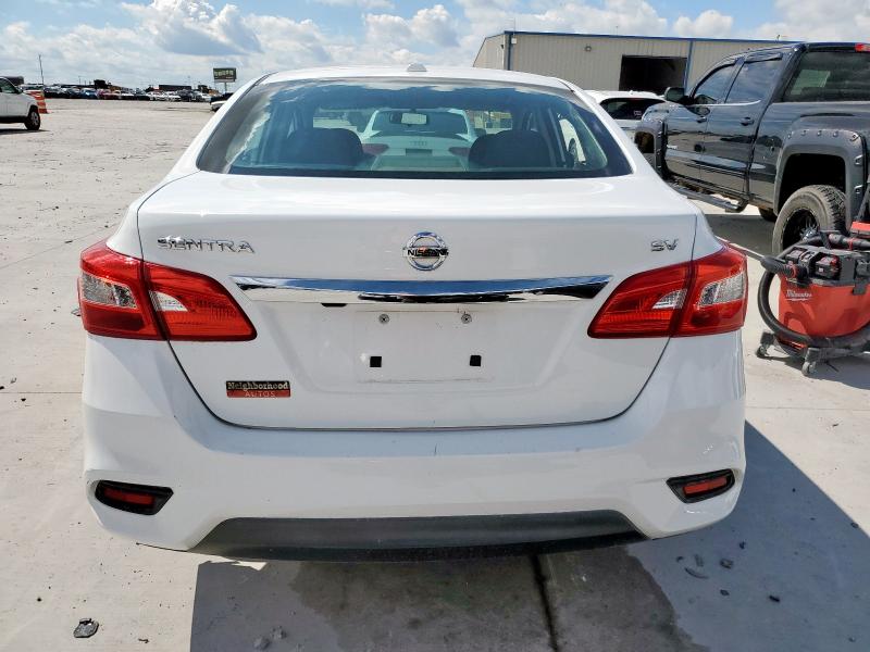 3N1AB7AP0JY239321 - 2018 NISSAN SENTRA S WHITE photo 6
