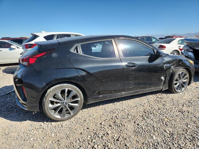 KMHTG6AFXKU007169 - 2019 HYUNDAI VELOSTER BASE Чорний фото 3