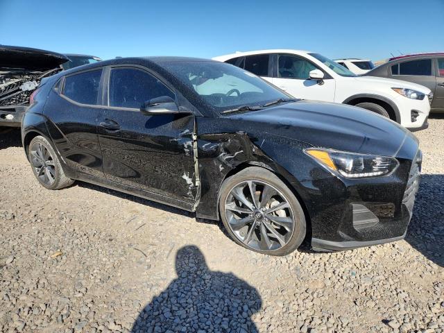 KMHTG6AFXKU007169 - 2019 HYUNDAI VELOSTER BASE Чорний фото 4