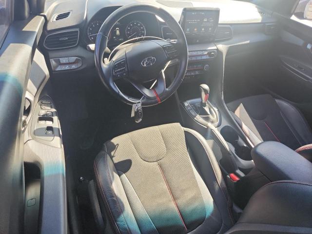 KMHTG6AFXKU007169 - 2019 HYUNDAI VELOSTER BASE Чорний фото 8