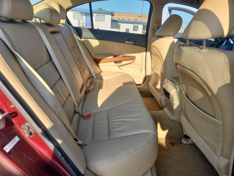 1HGCP3F89CA040195 - 2012 HONDA ACCORD EXL MAROON photo 10